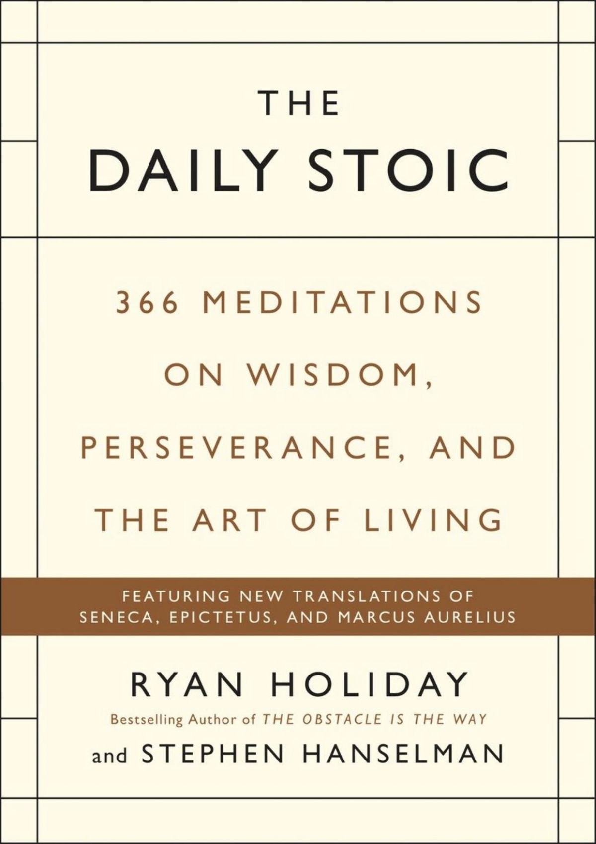The Daily Stoic Holiday Ryan Hanselman Stephen