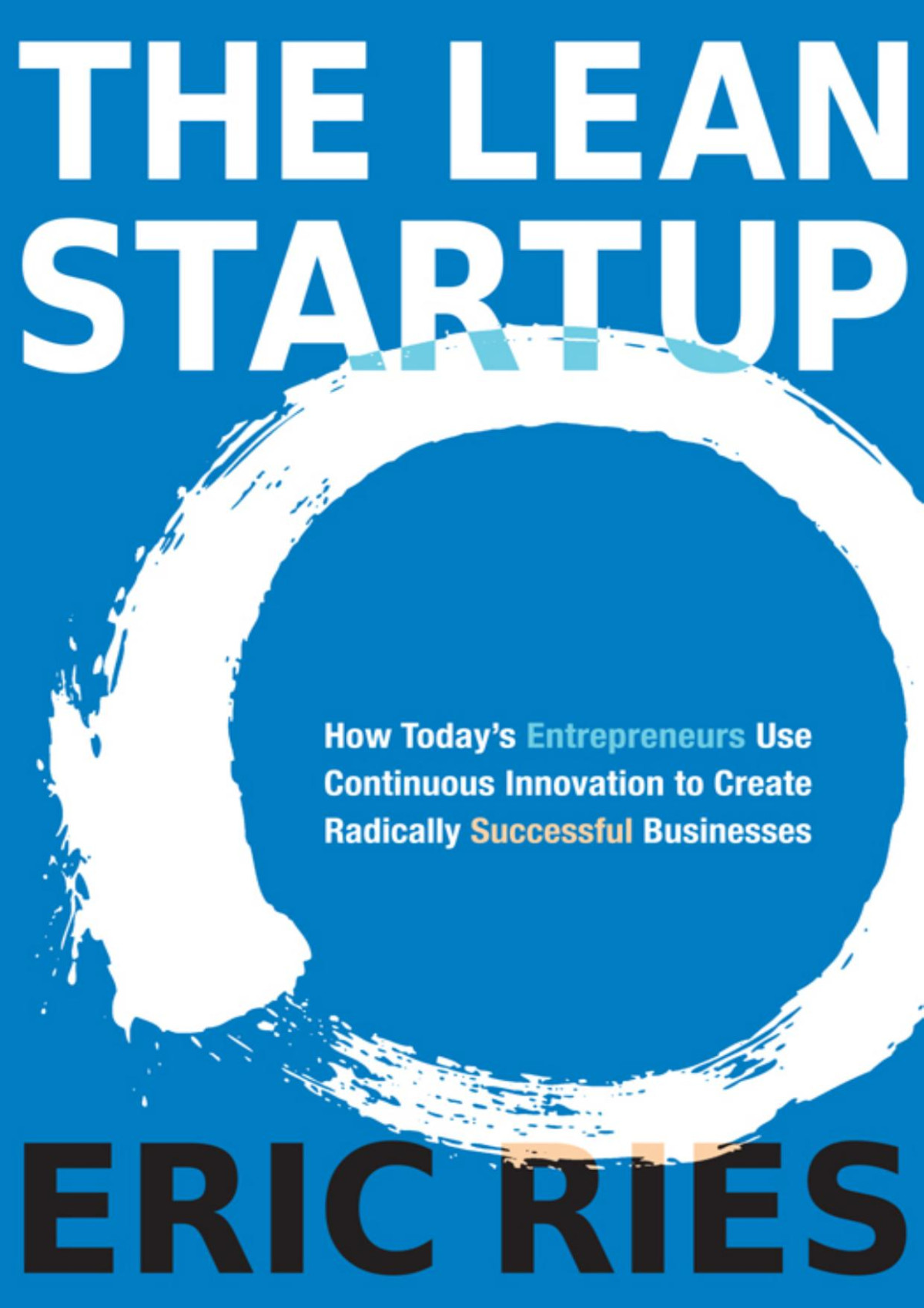The Lean Startup How Todays Entrepreneurs Use Continuous Innovation To Create Radically Successful Businesses Eric Ries