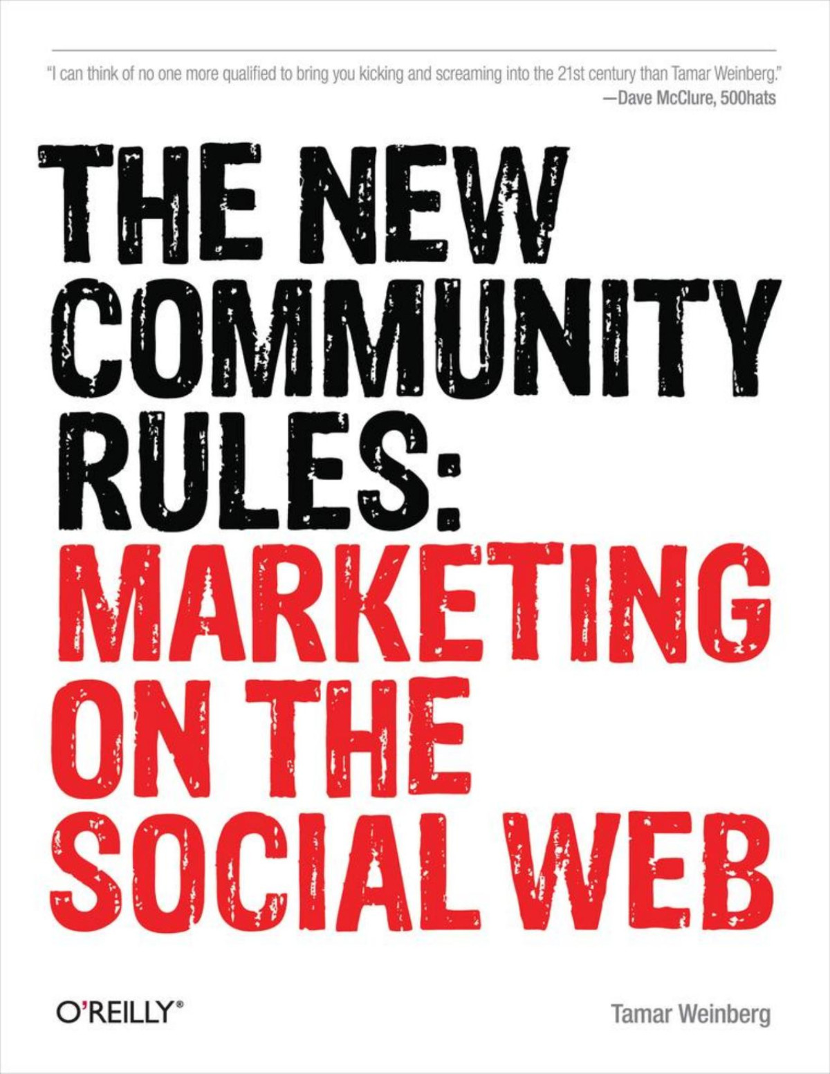 The New Community Rules Weinberg Tamar