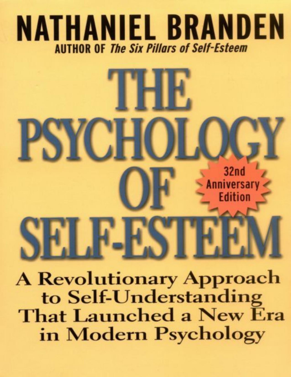 The Psychology Of Selfesteem Nathaniel Branden