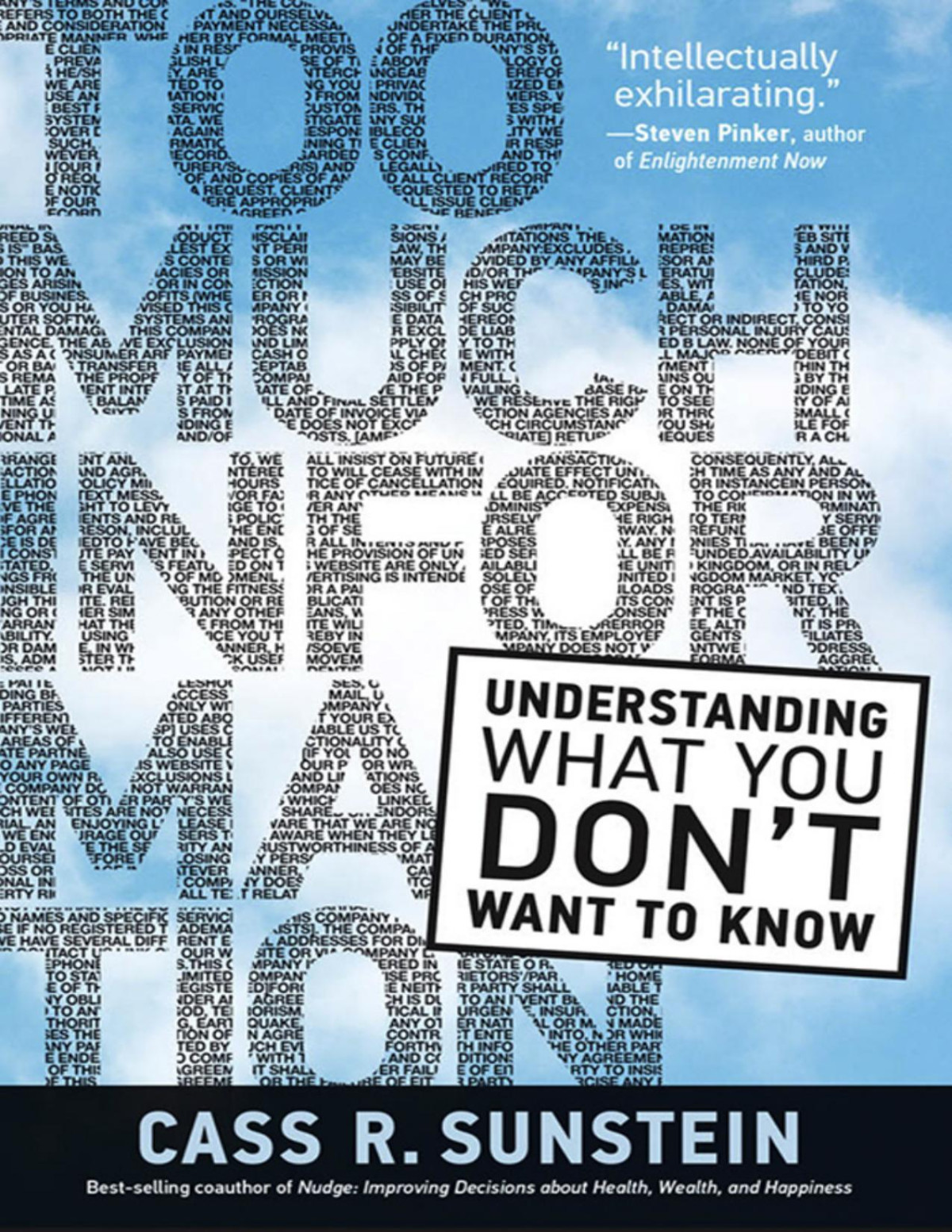Too Much Information Cass R Sunstein
