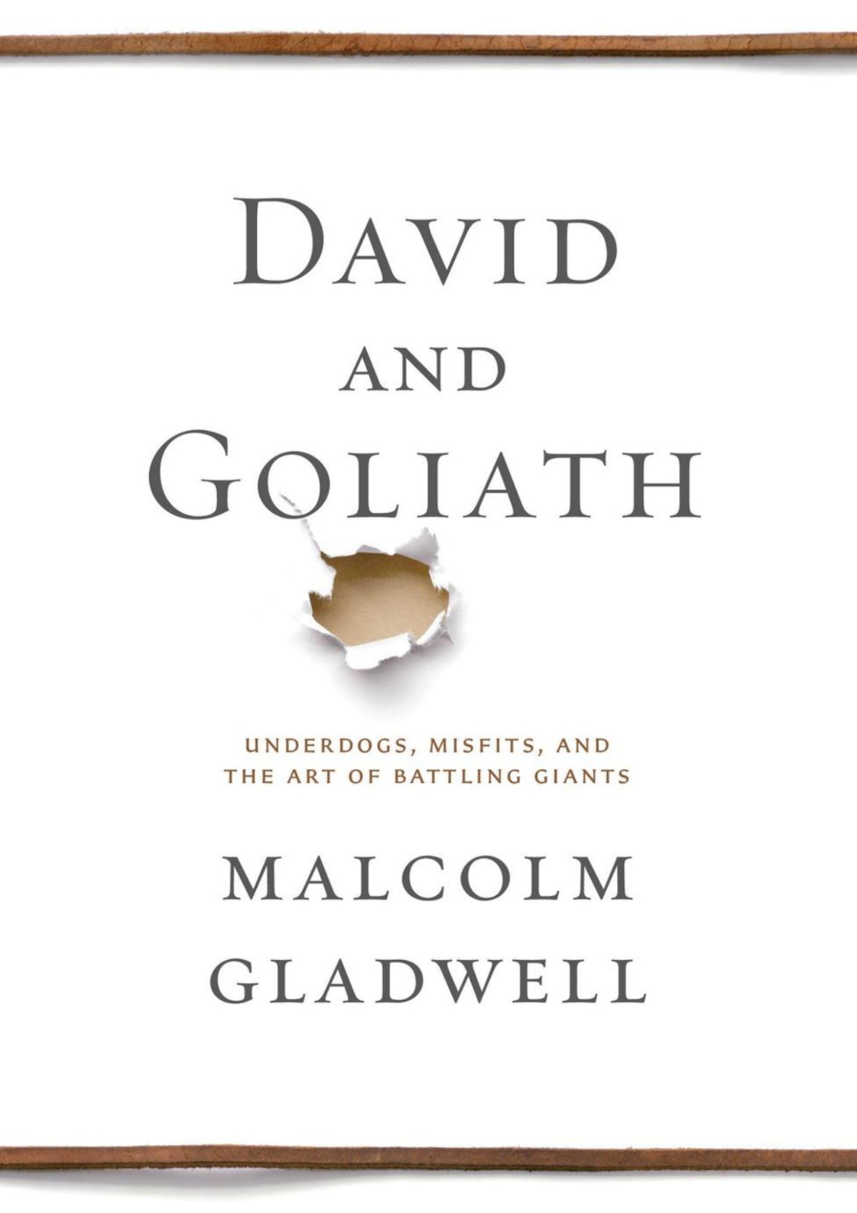 David And Goliath Malcolm Gladwell