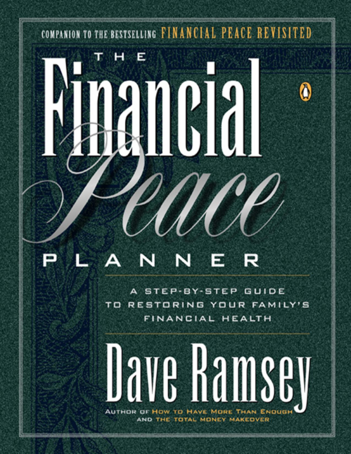 The Financial Peace Planner Dave Ramsey