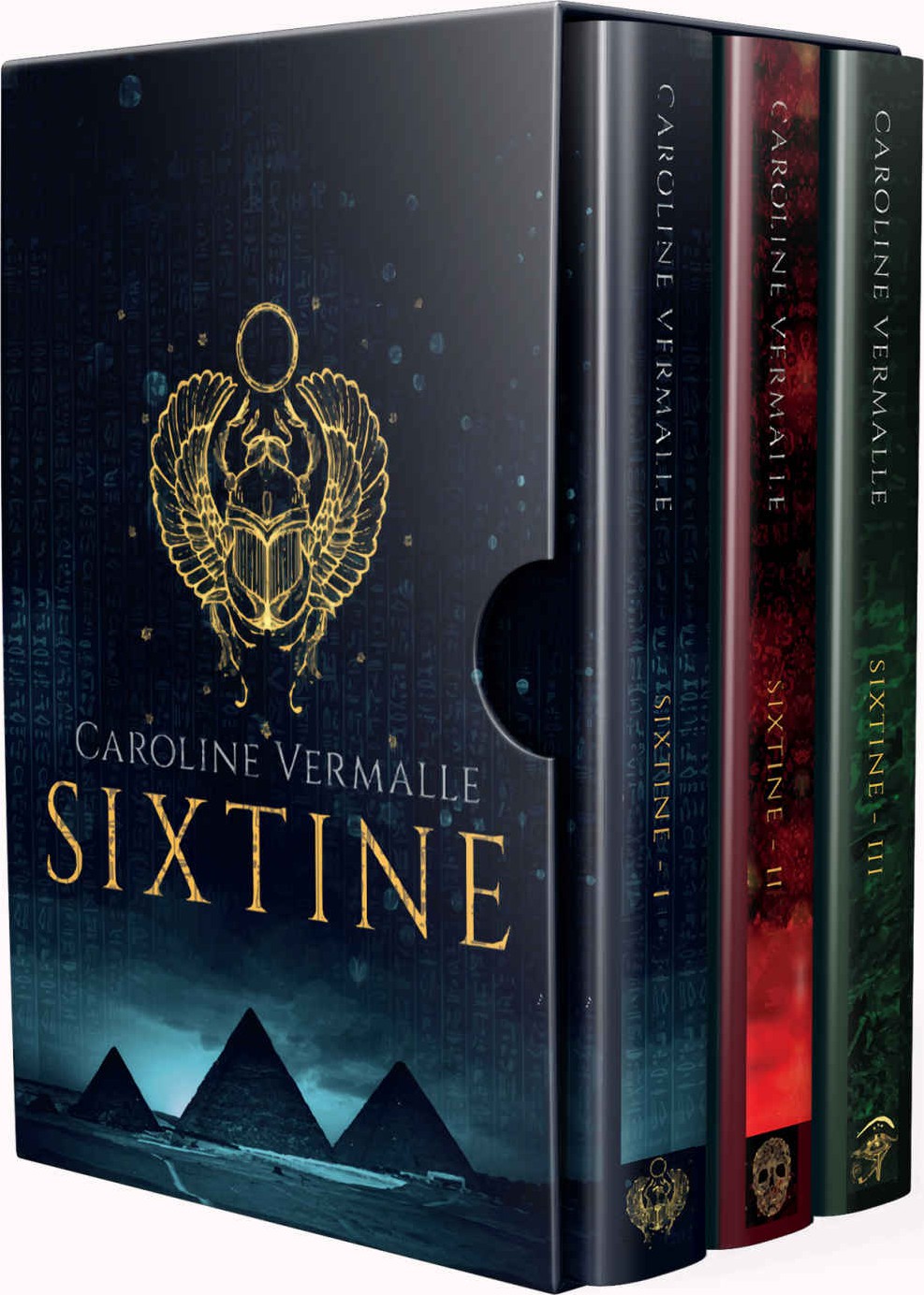 Sixtine The Complete Trilogy Box Set Caroline Vermalle
