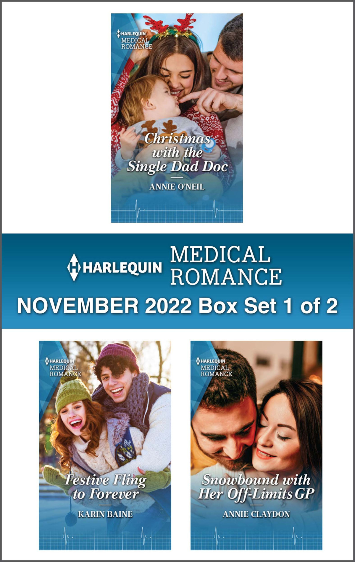 Harlequin Medical Romance November 2022 Box Set 1 Of 2 Annie Oneil