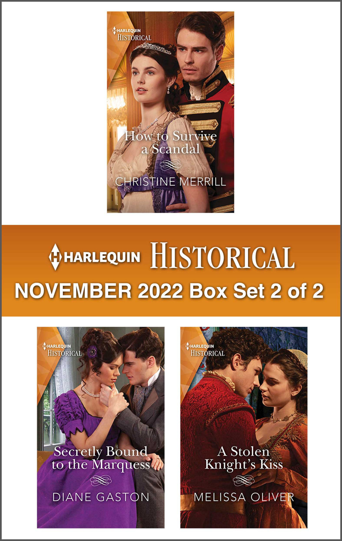 Harlequin Historical November 2022 Box Set 2 Of 2 Christine Merrill