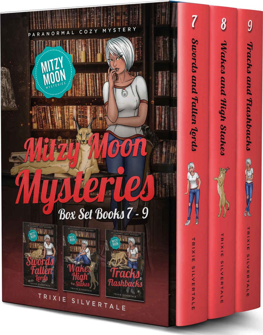 Mitzy Moon Mysteries Books 79 Paranormal Cozy Mystery Mitzy Moon Mysteries Box Set Book 3 Trixie Silvertale