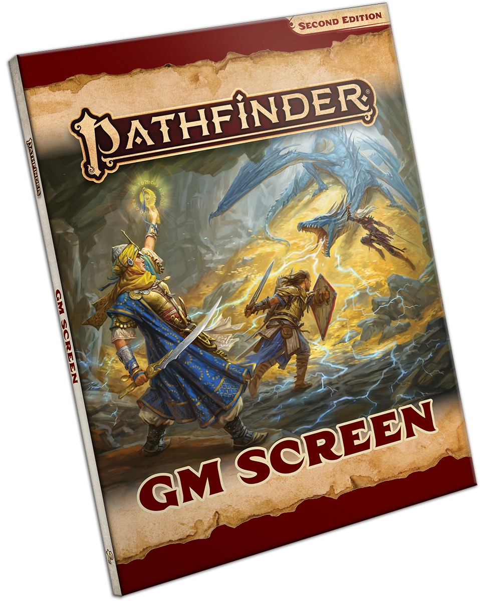 Pathfinder Gm Screen P2 2nd Edition Logan Bonner