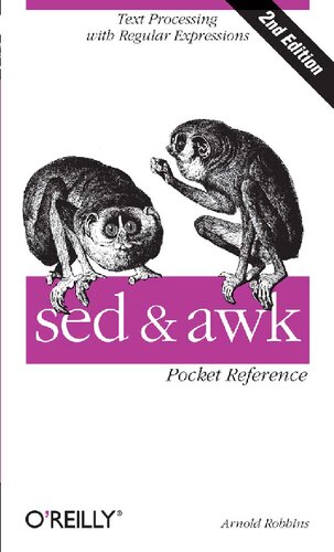 Sed And Awk Pocket Reference 2nd Edition Arnold Robbins