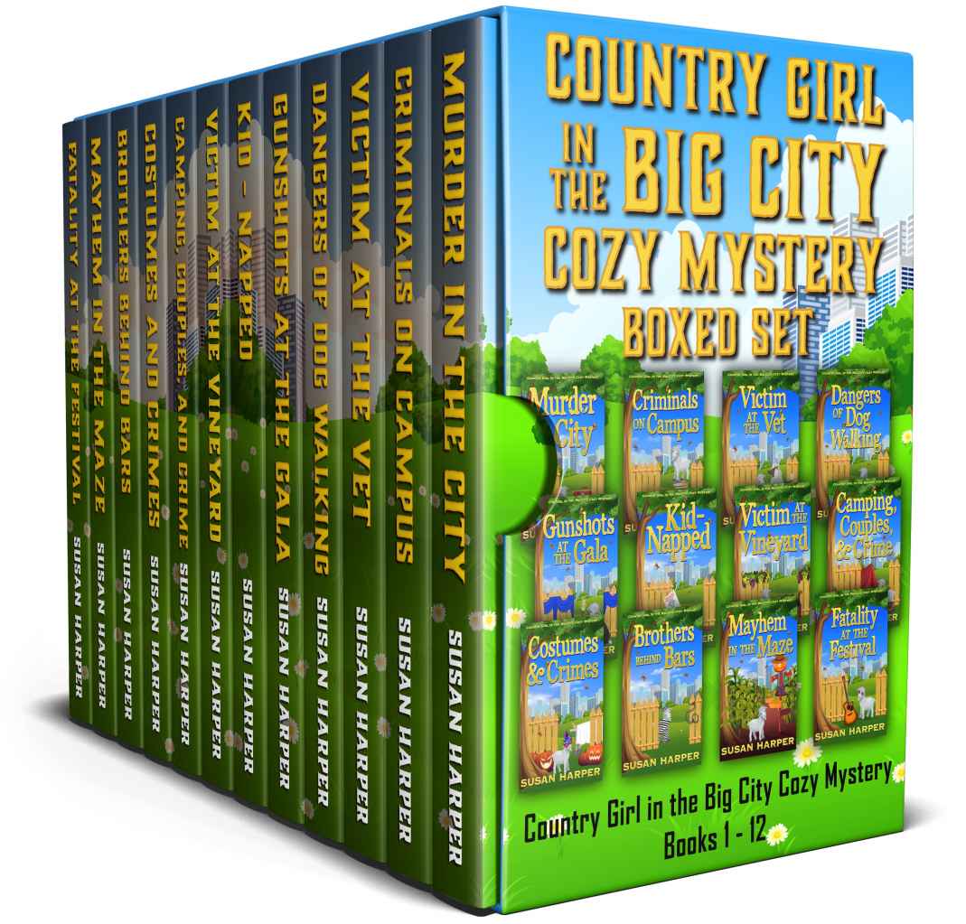 Country Girl In The Big City Cozy Mystery Box Set Books 112 Susan Harper