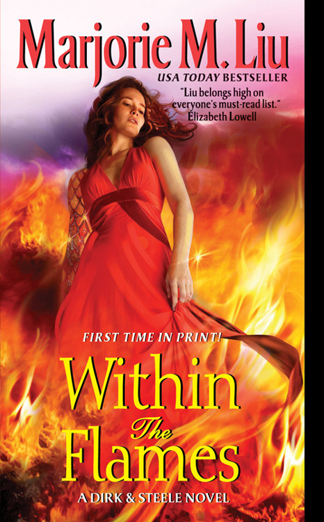 Within The Flames Marjorie M Liu