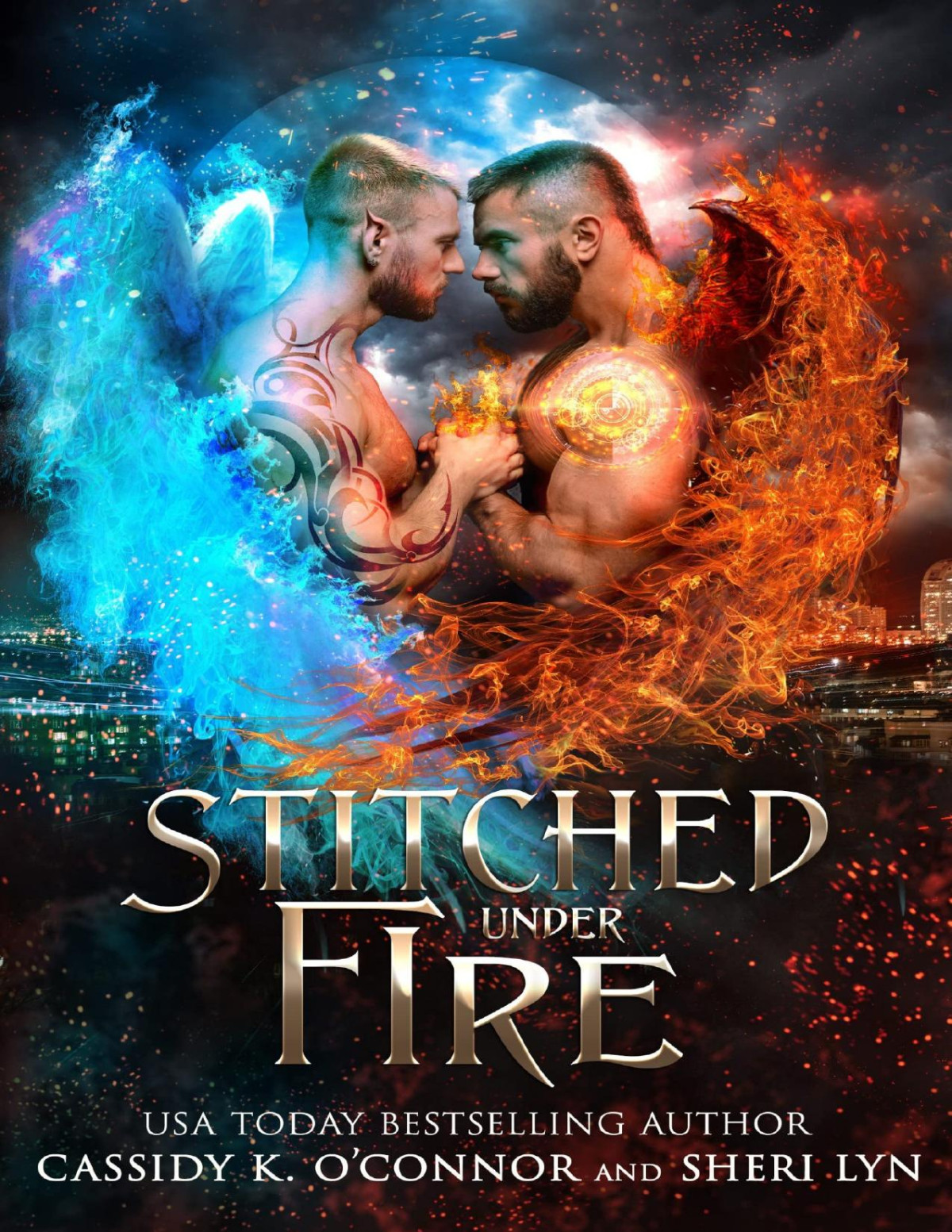 Stitched Under Fire Paranormal Investigative Service Book 2 Cassidy K Oconnor Sheri Lyn