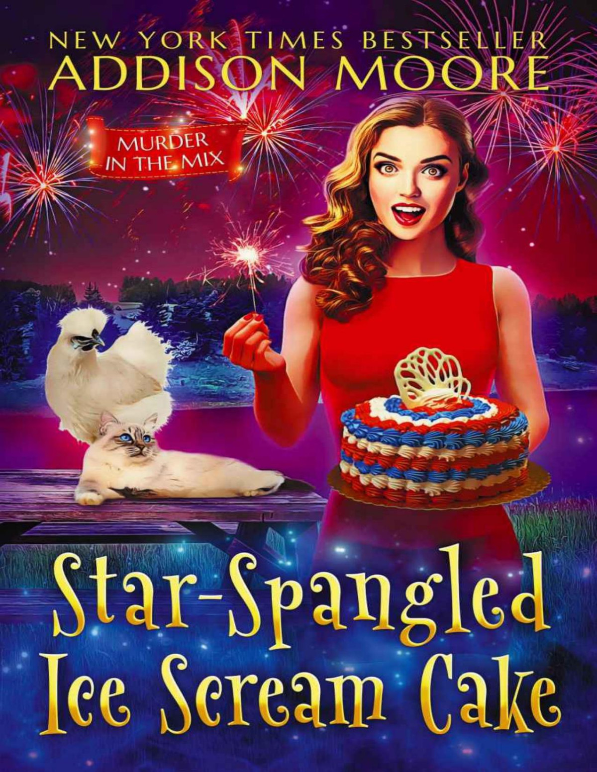 Starspangled Ice Scream Cake Murder In The Mix Book 46 Addison Moore