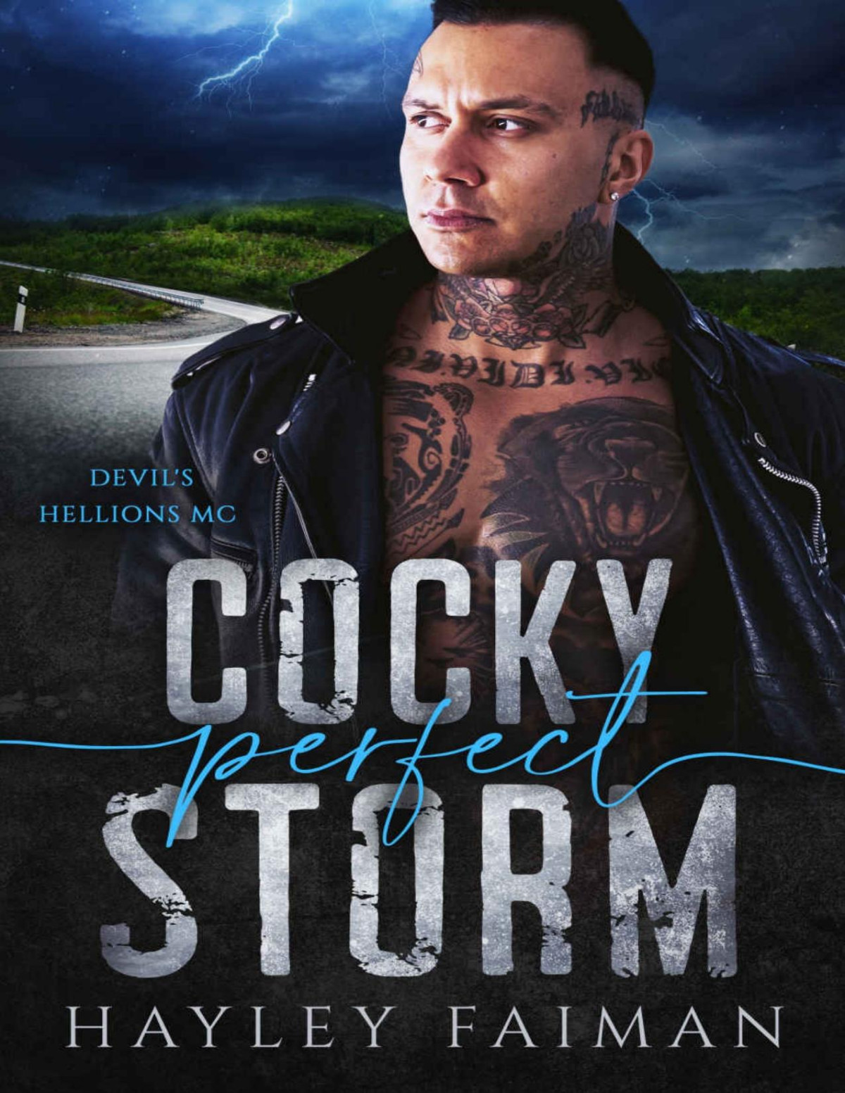 Cocky Perfect Storm An Enemiestolovers Romance Devils Hellions Mc Book 2 Hayley Faiman