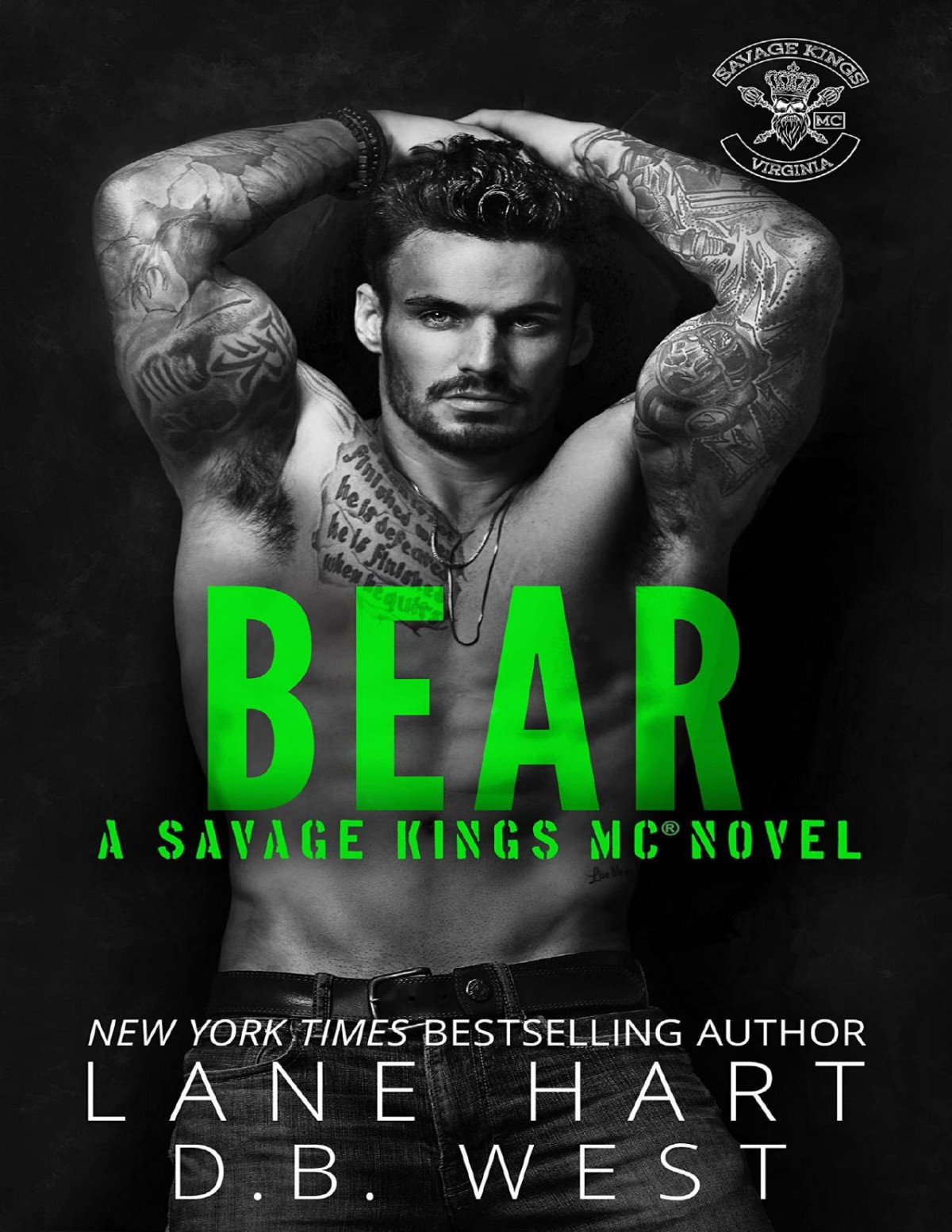 Bear Savage Kings Mc Virginia Book 3 Lane Hart Db West