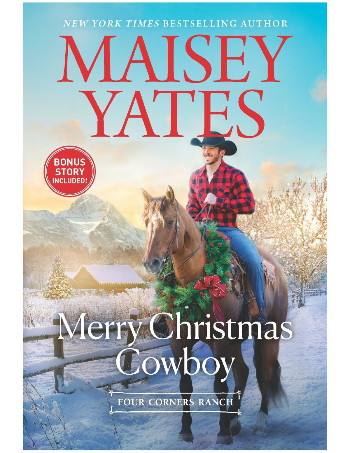 Merry Christmas Cowboy A Novel Maisey Yates