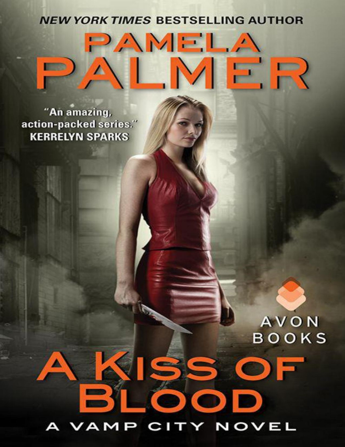 A Kiss Of Blood A Vamp City Novel Palmer Pamela