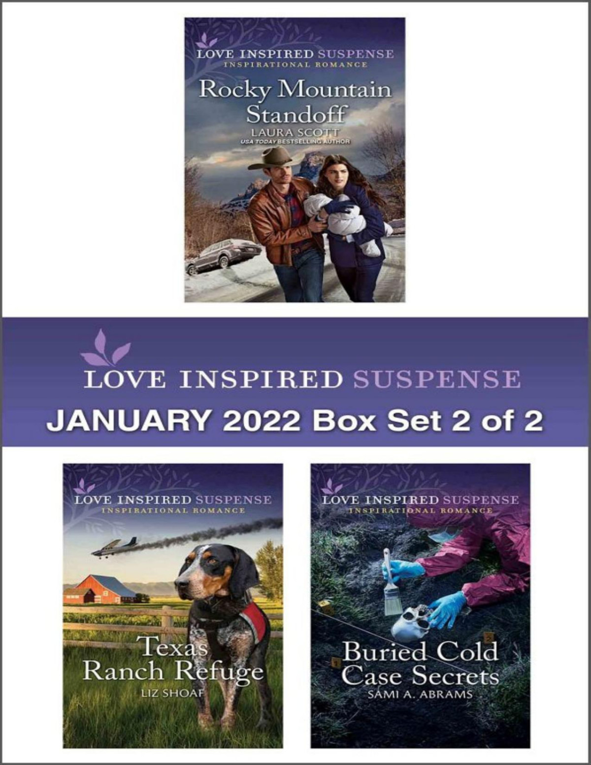 Love Inspired Suspense January 2022 Box Set 2 Of 2 Laura Scott