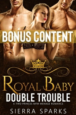 Royal Baby Double Trouble A Two Princes Mfm Menage Romance Sierra Sparks Sizzling Hot Reads