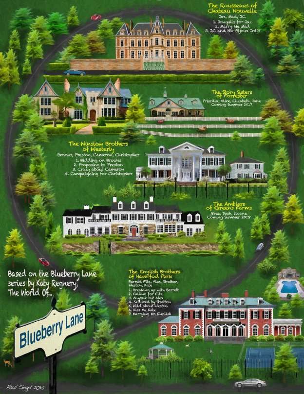 The Winslow Brothers Boxed Set Books 14 The Blueberry Lane Series Katy Regnery