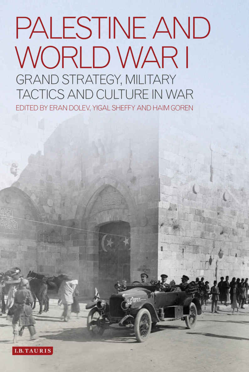 Palestine And World War I Grand Strategy Military Tactics And Culture In War Eran Dolev
