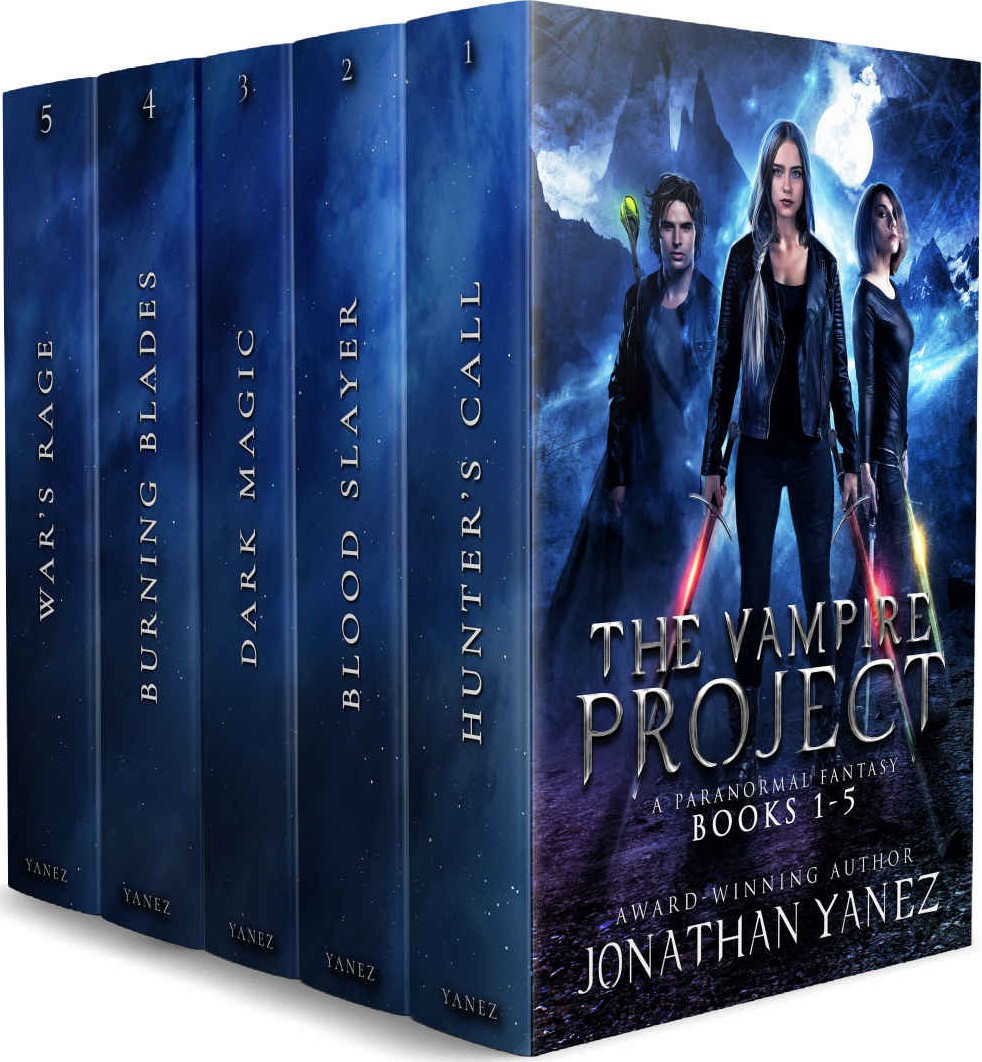 The Complete Vampire Project Series Books 1 5 Jonathan Yanez