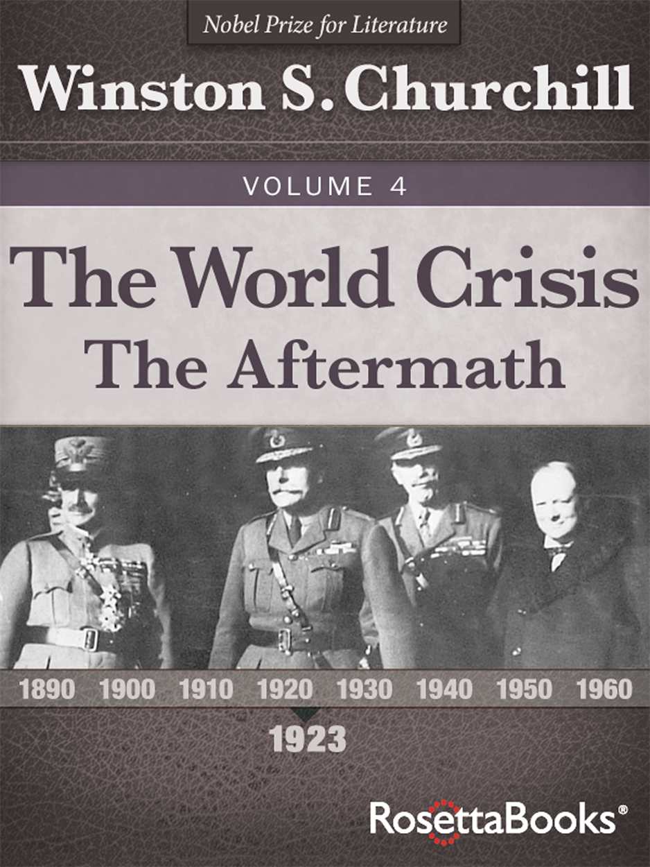 The World Crisis Vol 4 Winston Churchills World Crisis Collection Winston S Churchill