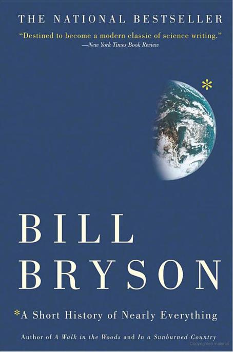 A Short History Of Nearly Everything Bryson Bill