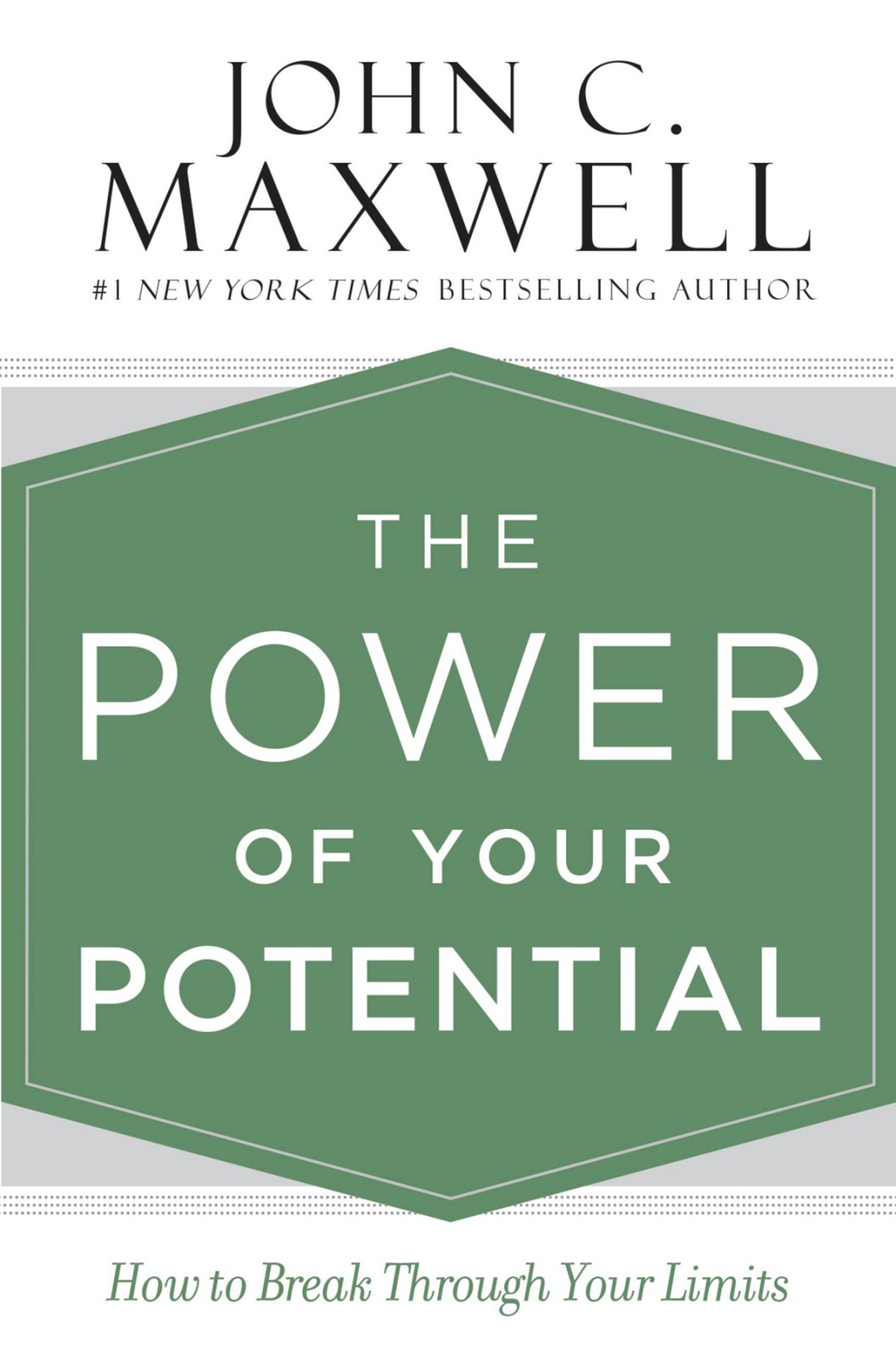 The Power Of Your Potential How To Break Through Your Limits John C Maxwell