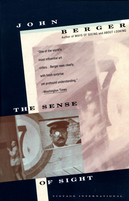 Sense Of Sight John Berger