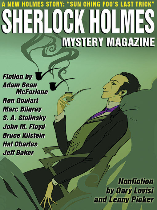 Sherlock Holmes Mystery Magazine 8 Arthur Conan Doyle Marvin Kaye Gary Lovisi Marc Bilgrey Ron Goulart Adam Beau Mcfarlane S A Stolinsky Bruce Kilstein John M Floyd