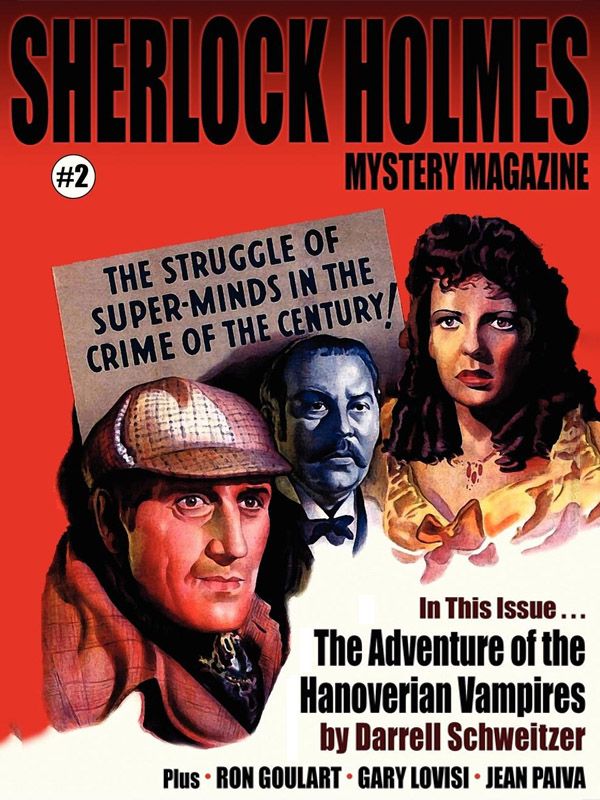 Sherlock Holmes Mystery Magazine 2 Gary Lovisi Ron Goulart Darrell Schweitzer Marc Bilgrey Mj Elliott David Waxman