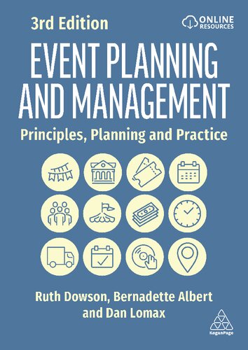 Event Planning And Management 3rd Ruth Dowson Bernadette Albert