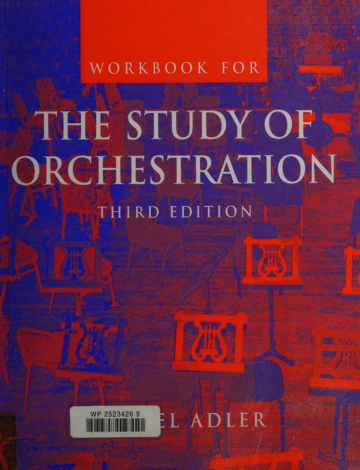 Workbook For The Study Of Orchestration Samuel Adler