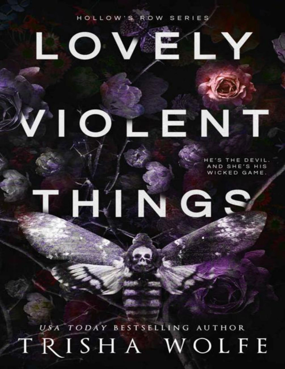 Lovely Violent Things A Dark Romance Hollows Row 2 Trisha Wolfe