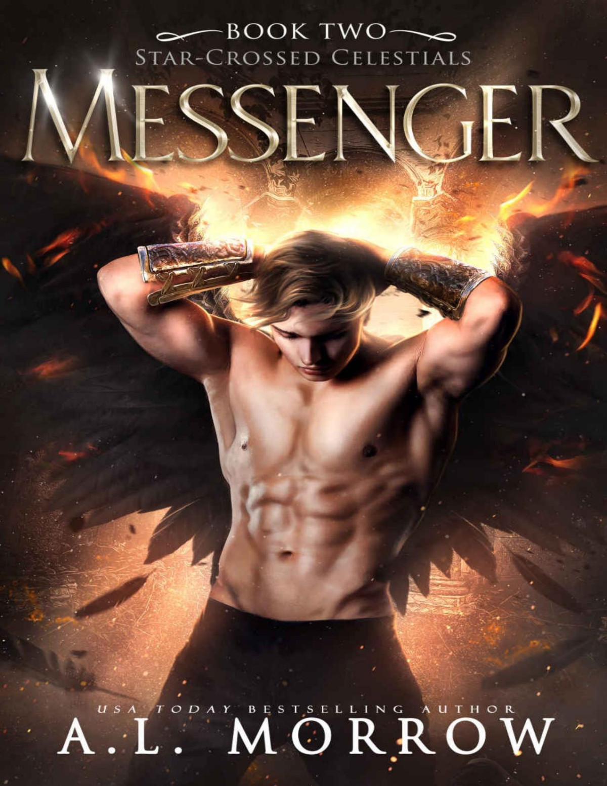 Messenger An Mm Romeo And Juliet Retelling Starcrossed Celestials Book 2 Al Morrow