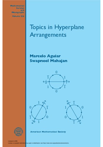 Topics In Hyperplane Arrangements Marcelo Aguiar Swapneel Mahajan