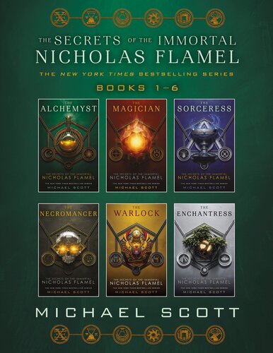 The Secrets Of The Immortal Nicholas Flamel Complete Collection Books 16 Michael Scott