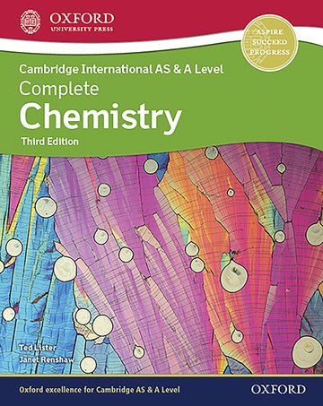 Cambridge International As A Level Complete Chemistry Screenshotted Version Janet Renshaw