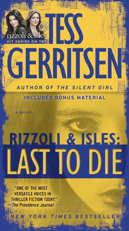 Last To Die Tess Gerritsen