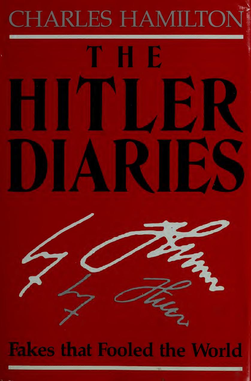 The Hitler Diaries Charles Hamilton