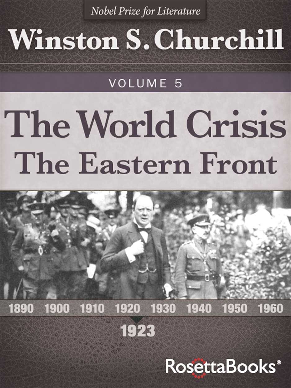 The World Crisis Vol 5 Winston Churchills World Crisis Collection Winston S Churchill