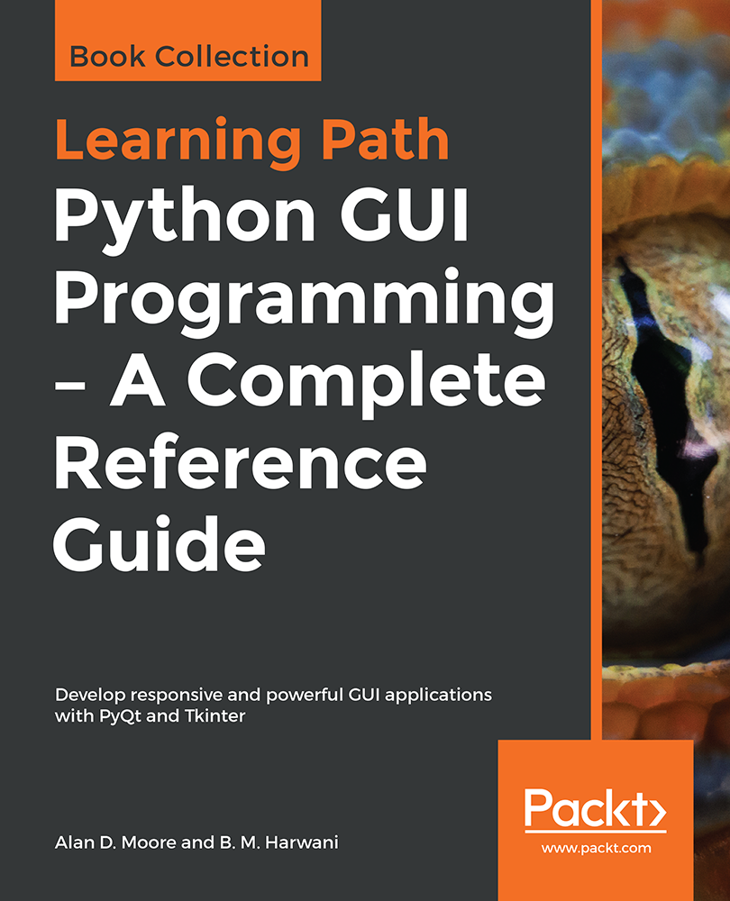Python Gui Programming Alan D Moore