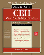 Ceh Certified Ethical Hacker Allinone Exam Guide Fifth Edition 5th Edition Matt Walker