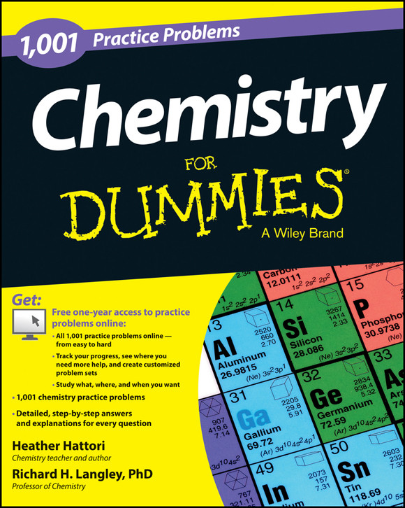 1001 Chemistry Practice Problems For Dummies Hattori Heather Langley