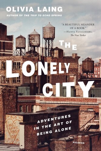 The Lonely City Adventures In The Art Of Being Alone Olivia Laing
