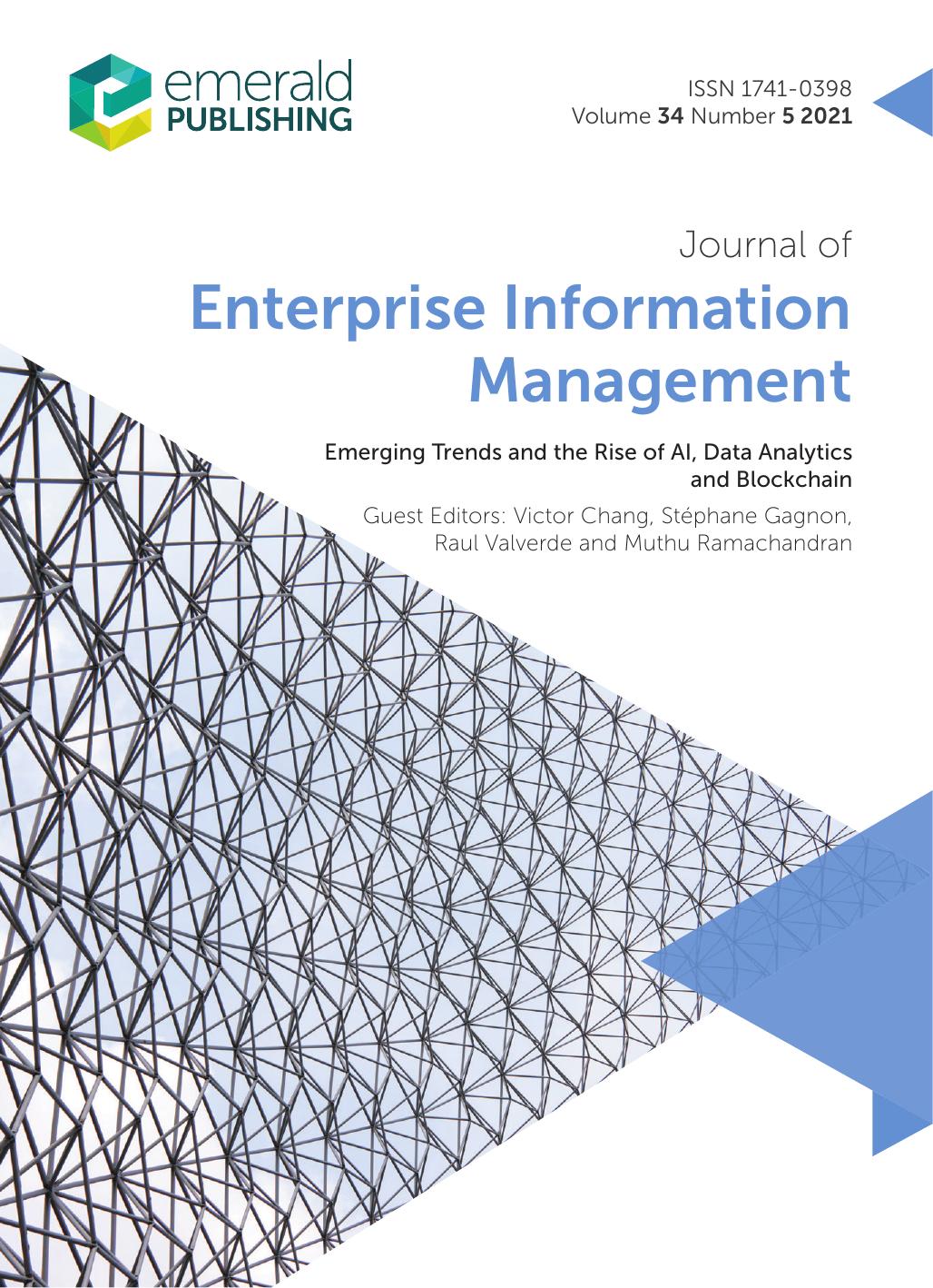Enterprise Information Management Emerging Trends And The Rise Of Ai Data Analytics And Blockchain Zahir Irani