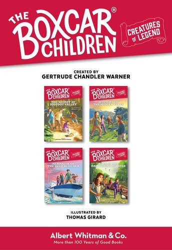 The Boxcar Children Creatures Of Legend 4book Set Gertrude Chandler Warner