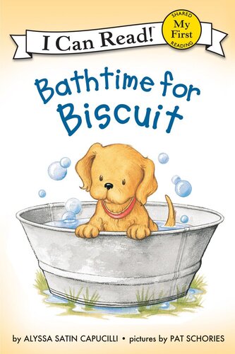 Bathtime For Biscuit Alyssa Satin Capucilli