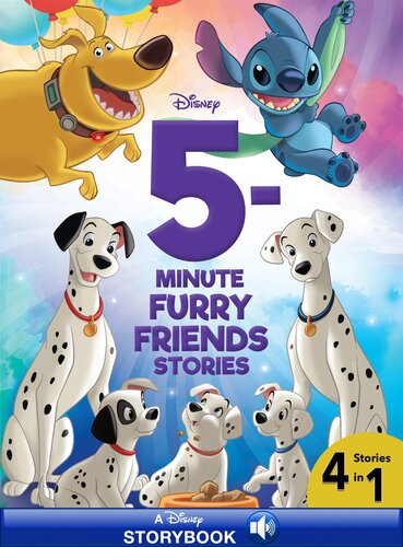 5minute Disney Furry Friends Stories 4 Stories In 1 Disney Books